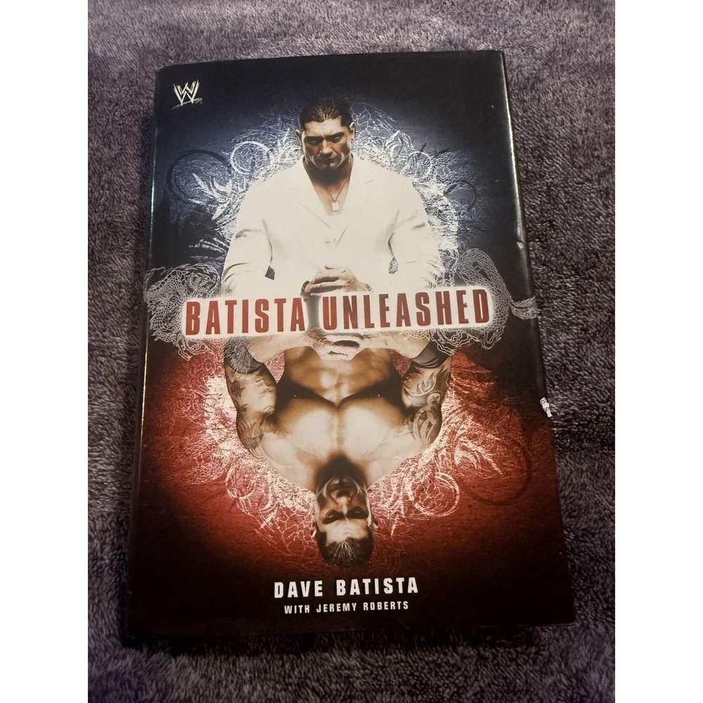 Batista Unleashed by Dave Batista (2008, Hardcover And‎ Book Sleeve)